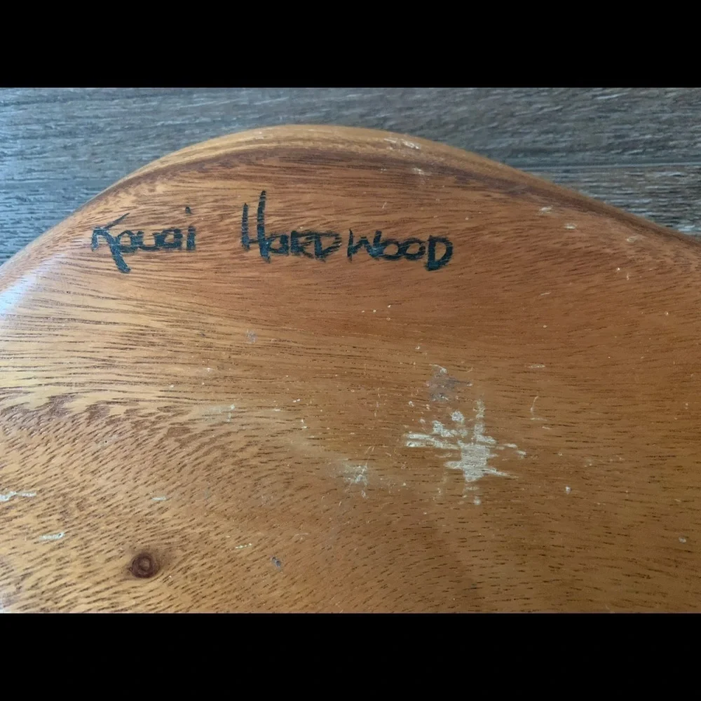 Monkey pod wood tray